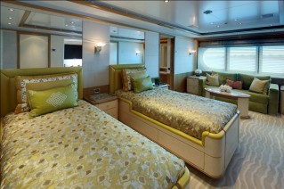 Superyacht PEGASUS V (ex PRINCESS MARIANA) -  Twin Guest Cabin